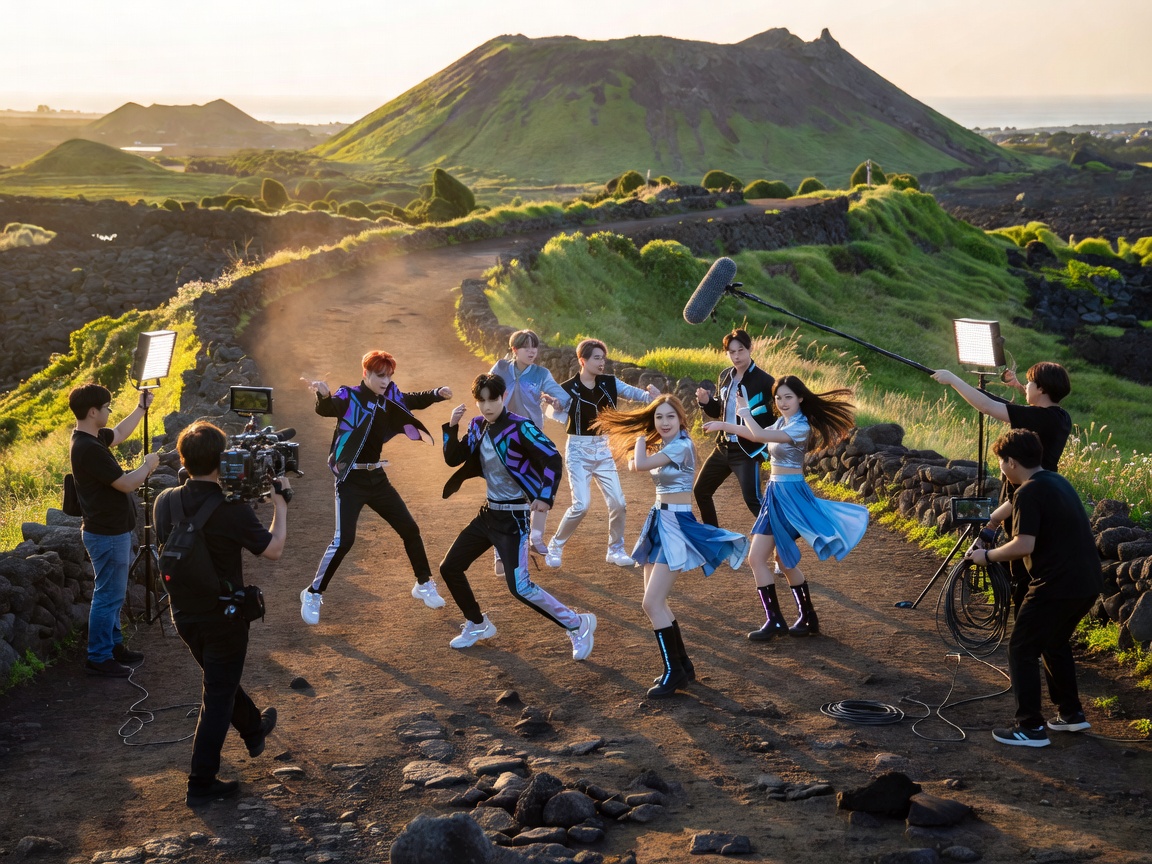 Jeju Island K-Pop Filming Locations and Nature Trails coastal scenery