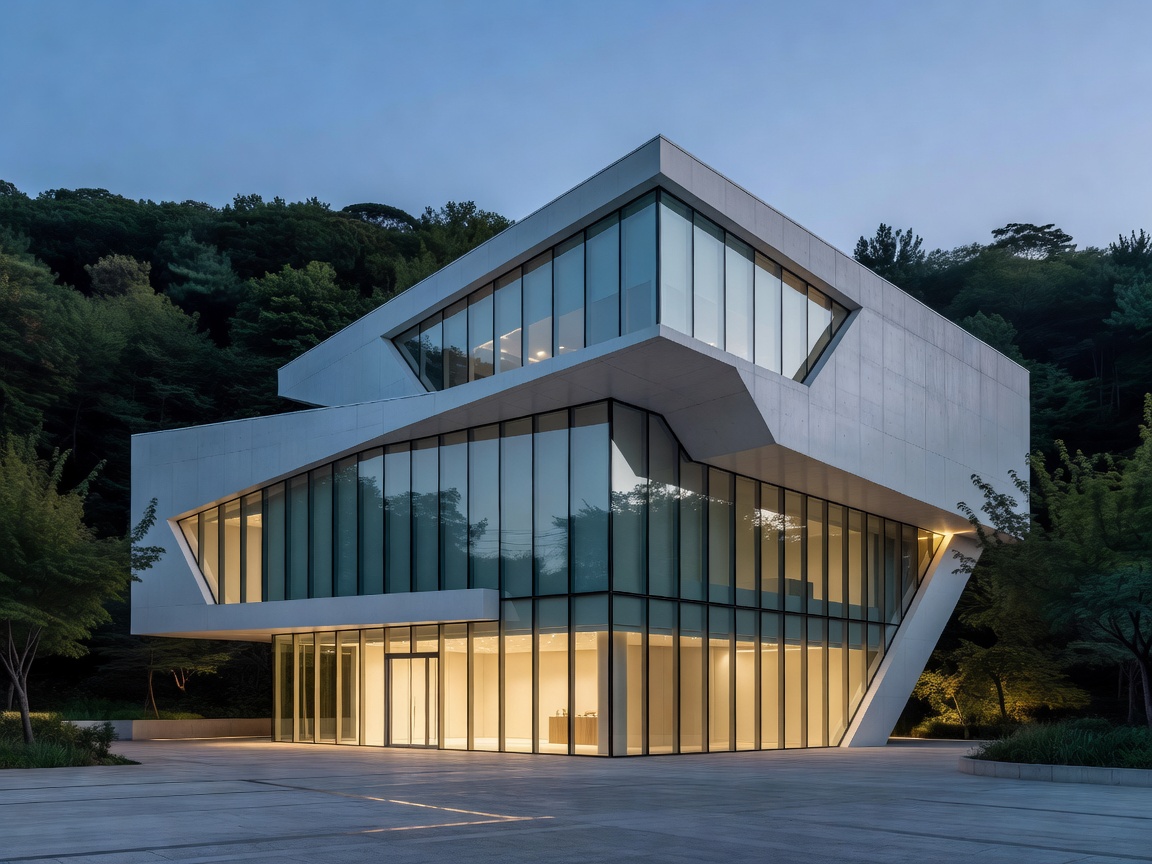 SM KWANGYA Seoul Forest Flagship Store digital display interior